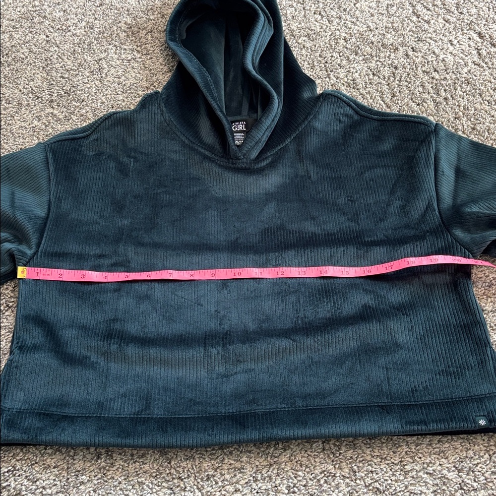Athleta Girl Cozy Rib hoodie size XXL/16 - Picture 4 of 5